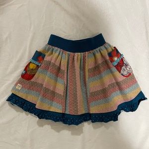 Kids Fall Colored Skirt